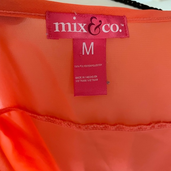 Ladies Mix & CO. See through top - Picture 7 of 7